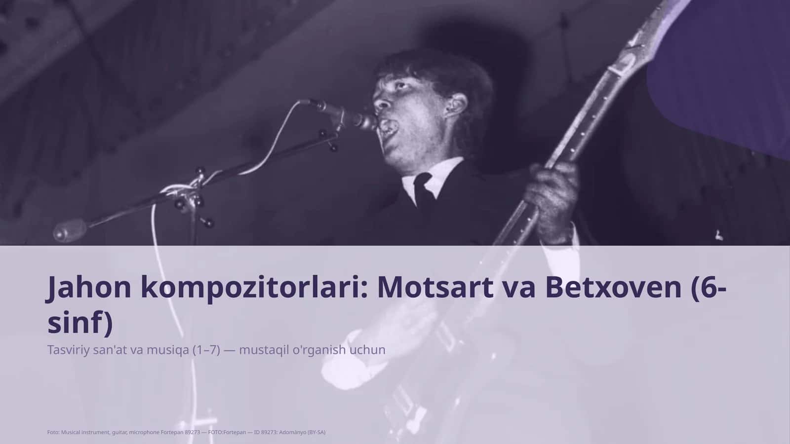 Motsart va Betxoven (6-sinf) 1