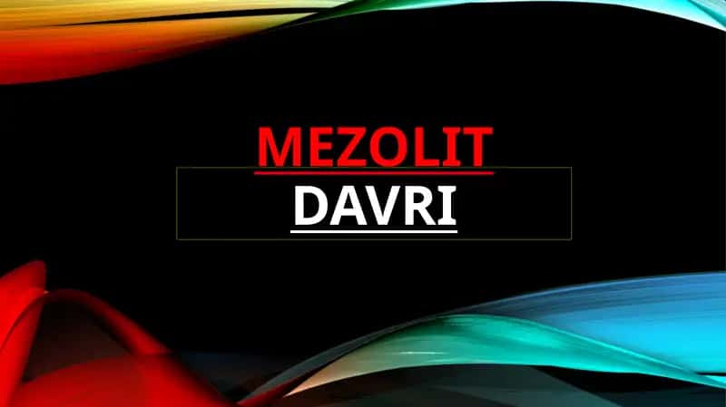 Mezolitdavri 1