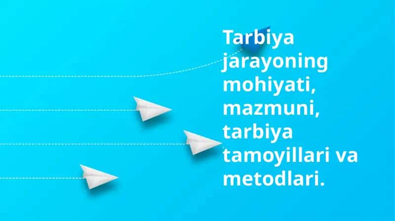 Reja: Ta'limning Mohiyati 1