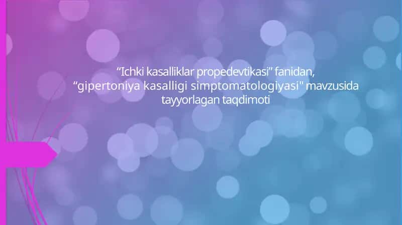 Ichkikasalliklar propedevtikasi 1