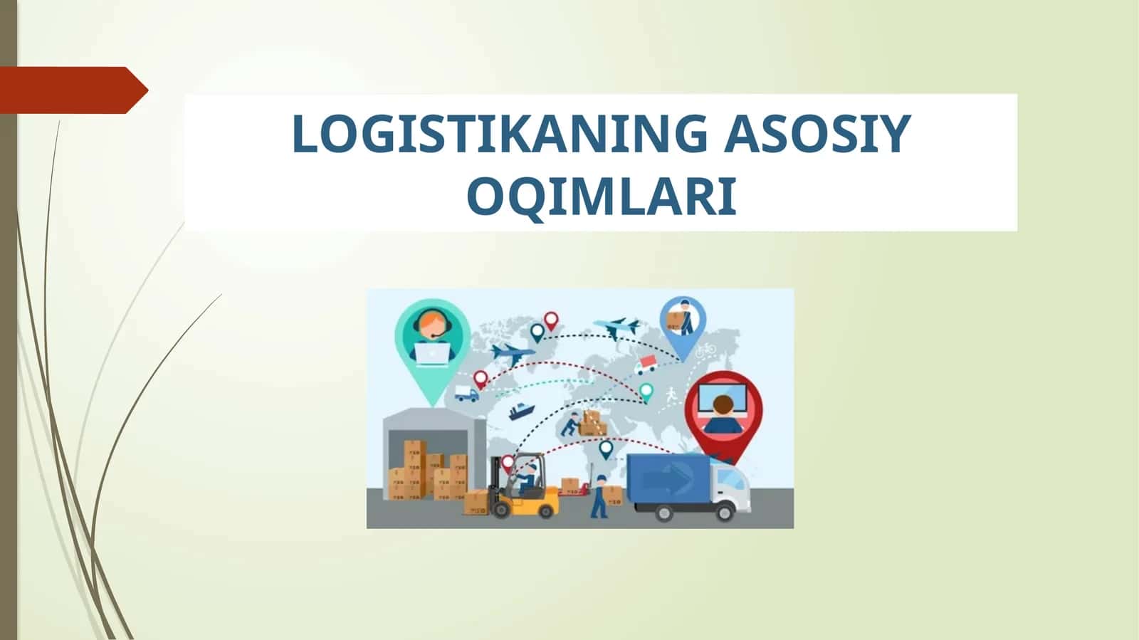 LOGISTIKANING ASOSIY OQIMLARI 1