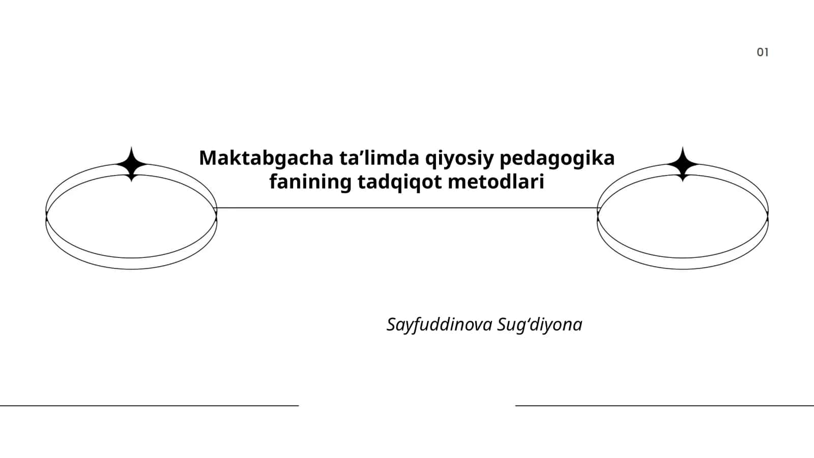 Maktabgacha taʼlimda qiyosiy pedagogika fanining tadqiqot metodlari 1