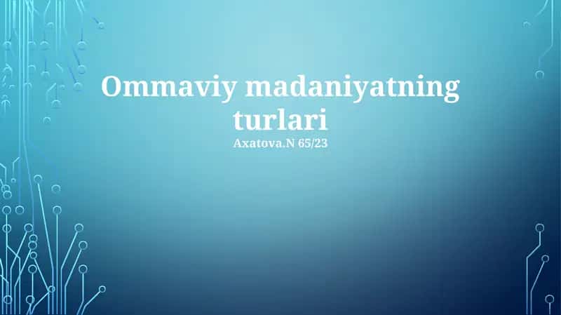 Meme madaniyatining ommabop madaniyatga ta'siri 1