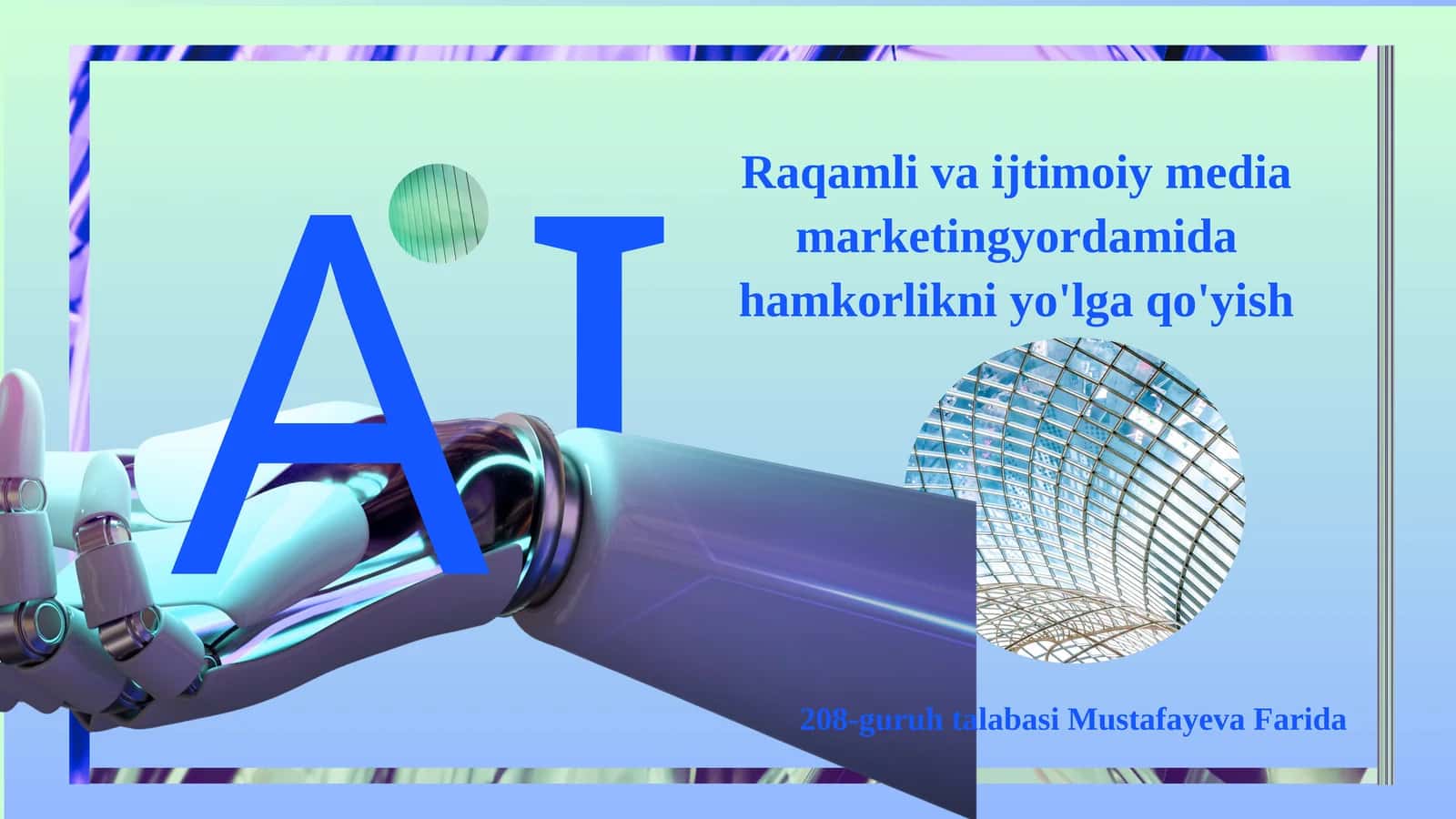 Raqamlivaijtimoiymediamarketingyordamidahamkorlikniyo'lgaqo'yish 1
