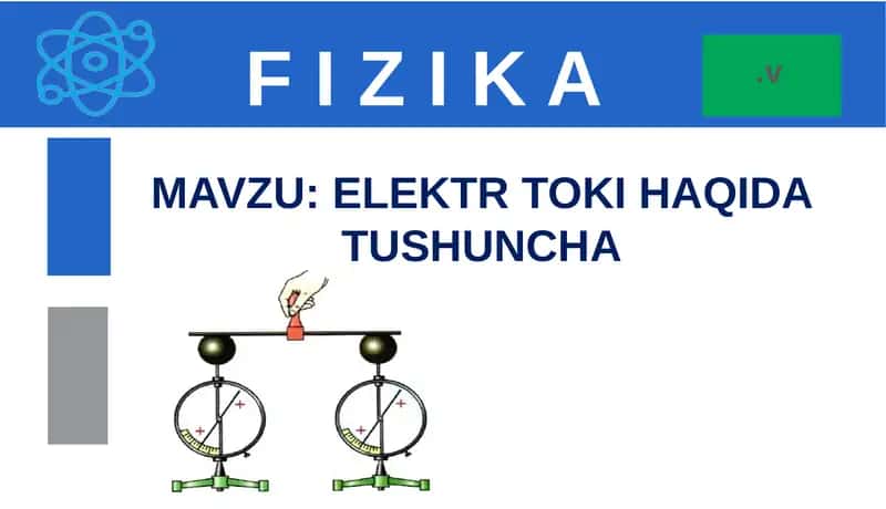 ELEKTR TOKI HAQIDA TUSHUNCHA 1