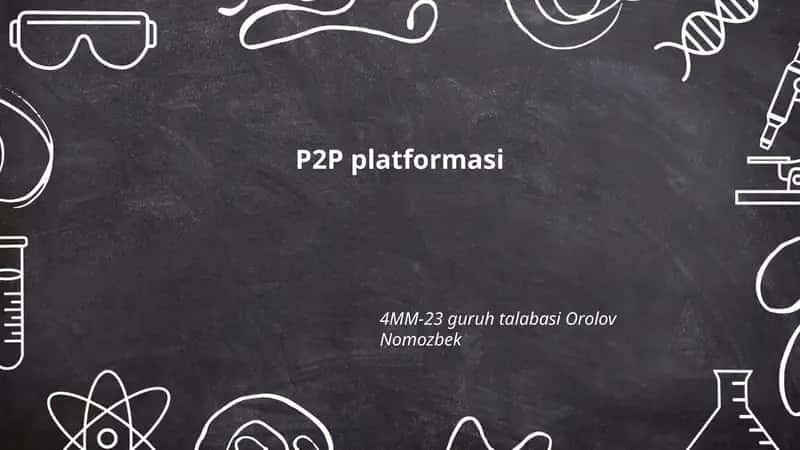 P2P platformasi 1