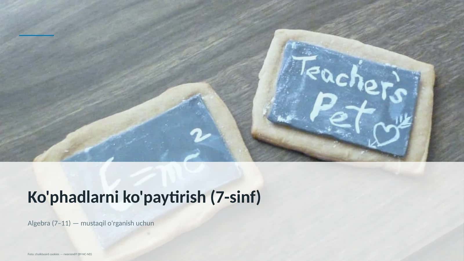 Ko'phadlarni ko'paytirish (7-sinf) 1