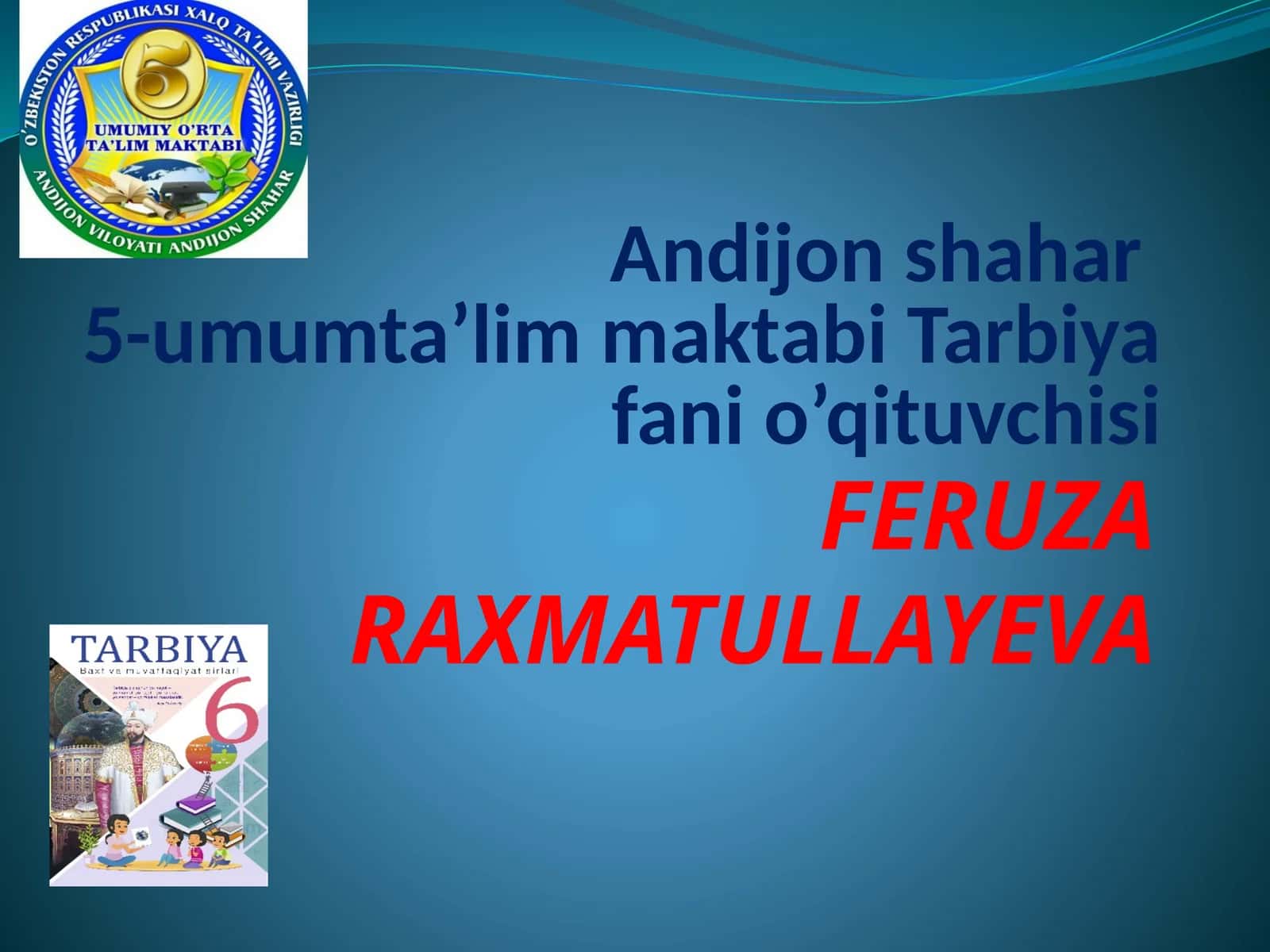 Mening “Oltin qoida” 1