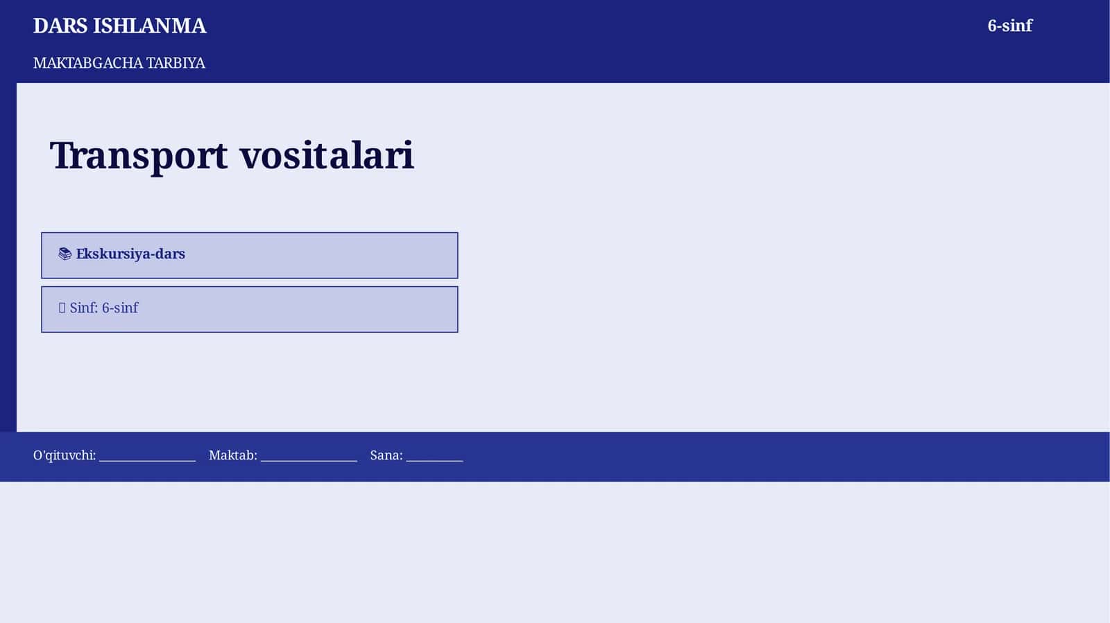 Transport vositalari 1
