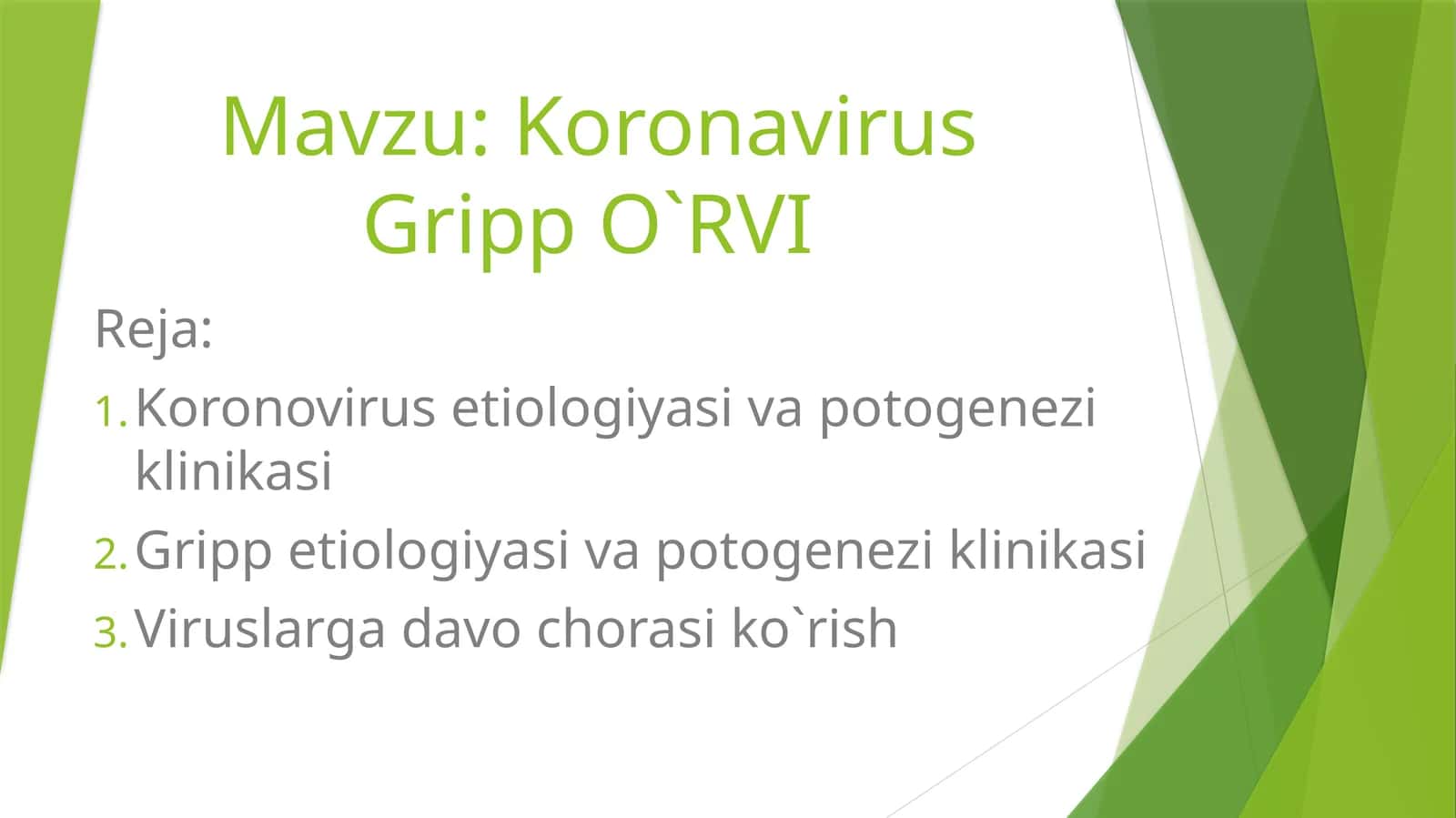 KoronavirusGripp O`RVI 1