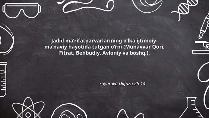 Munavvar Qoriyning ta'lim-tarbiya tizimidagi islohotlari va maktab ochishdagi roli 1