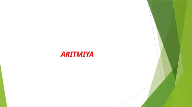 Aritmiya 1