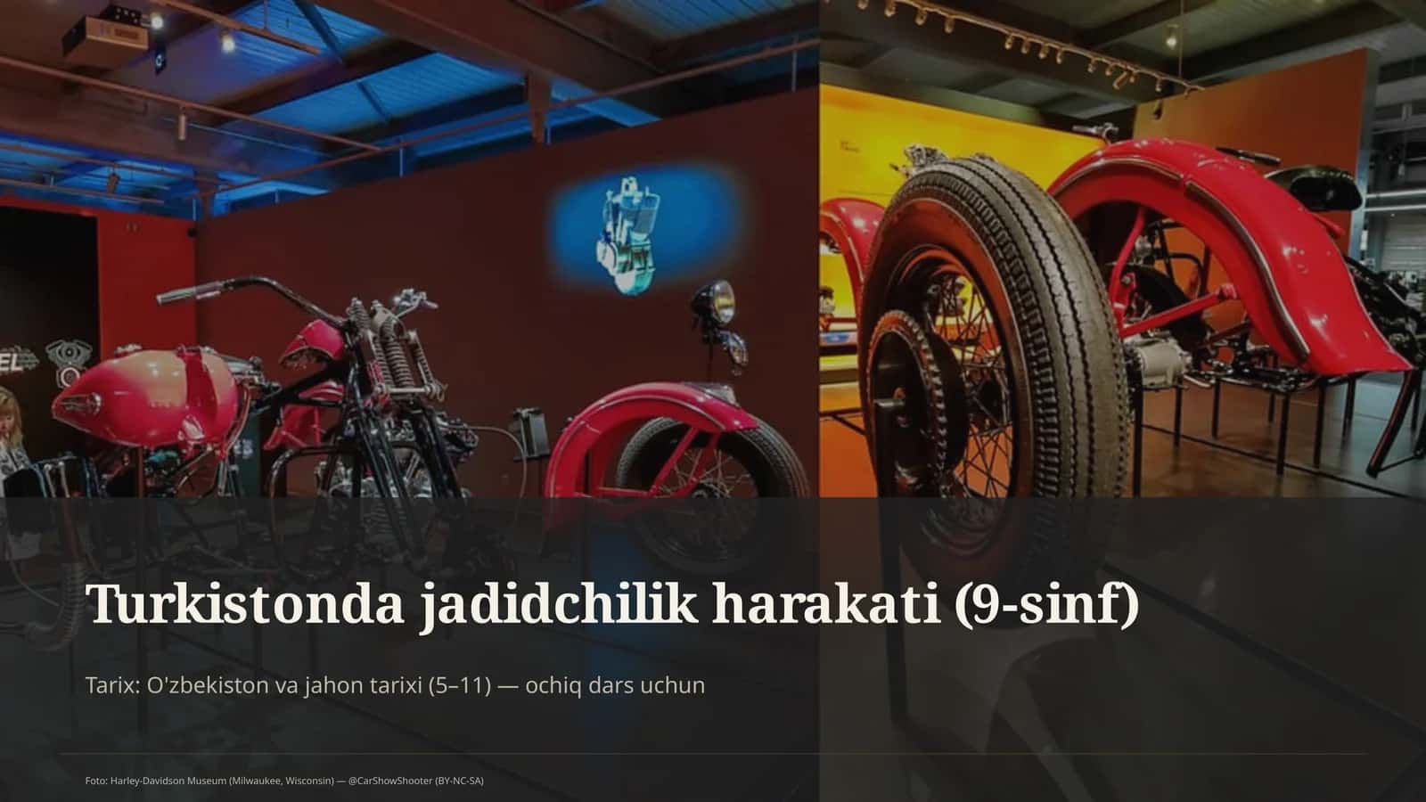 Turkistonda jadidchilik harakati (9-sinf) 1