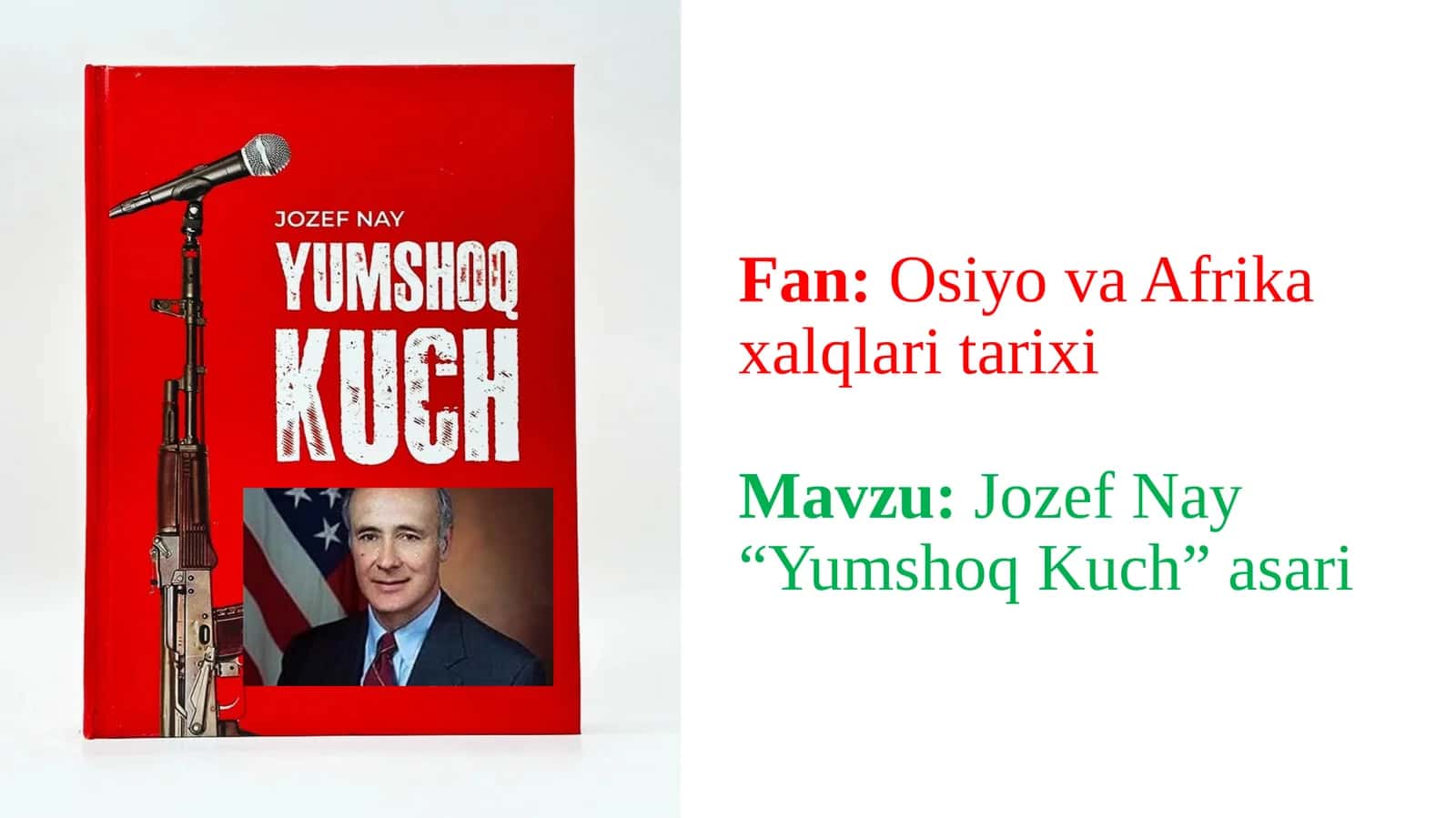 Jozef Nay “Yumshoq Kuch” asari 1