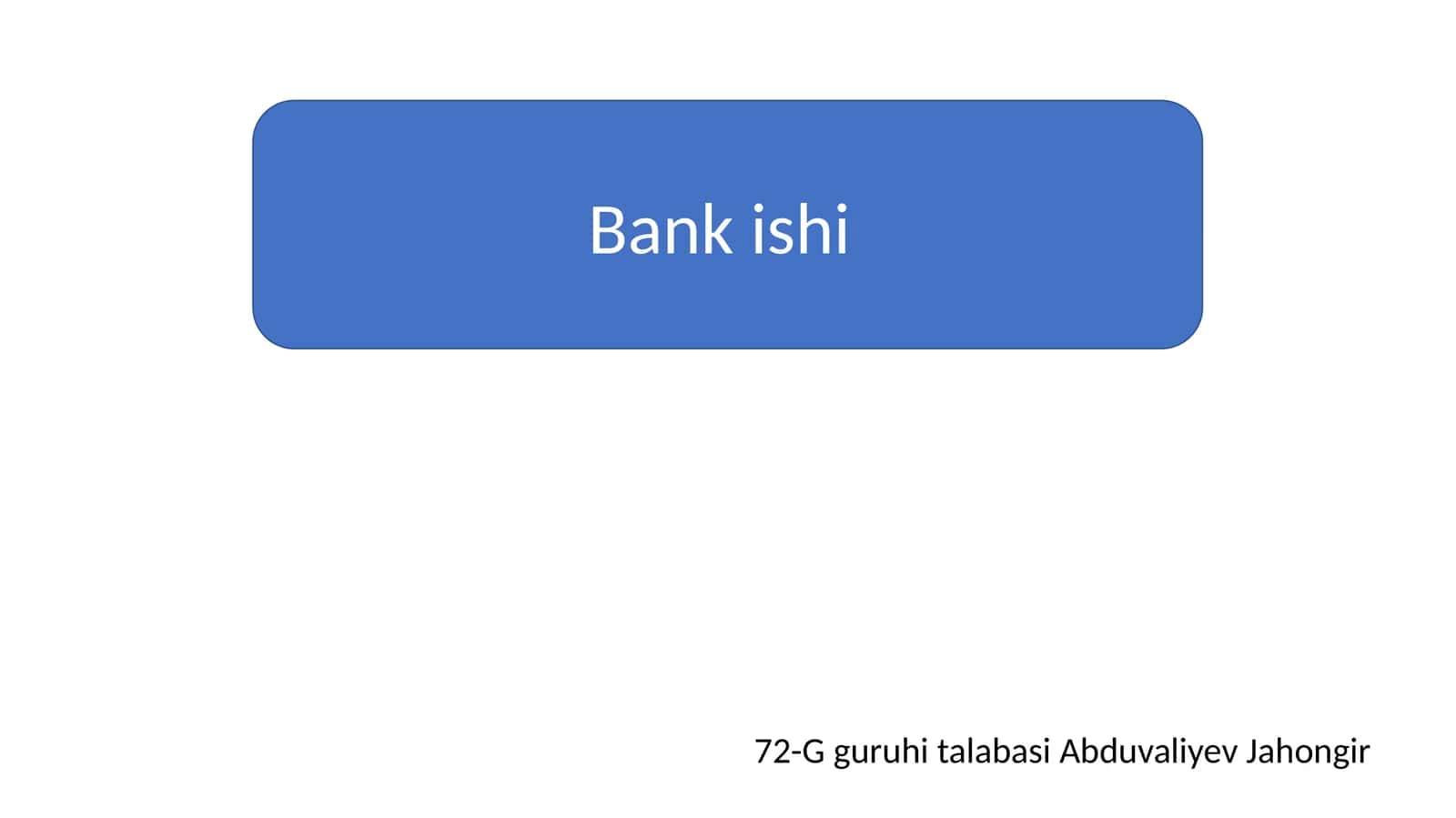Tijorat banklarining passiv operatsiyalari 1