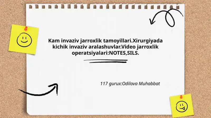 Kam invaziv jarrohlik prinsiplari va tarixiy rivojlanishi 1