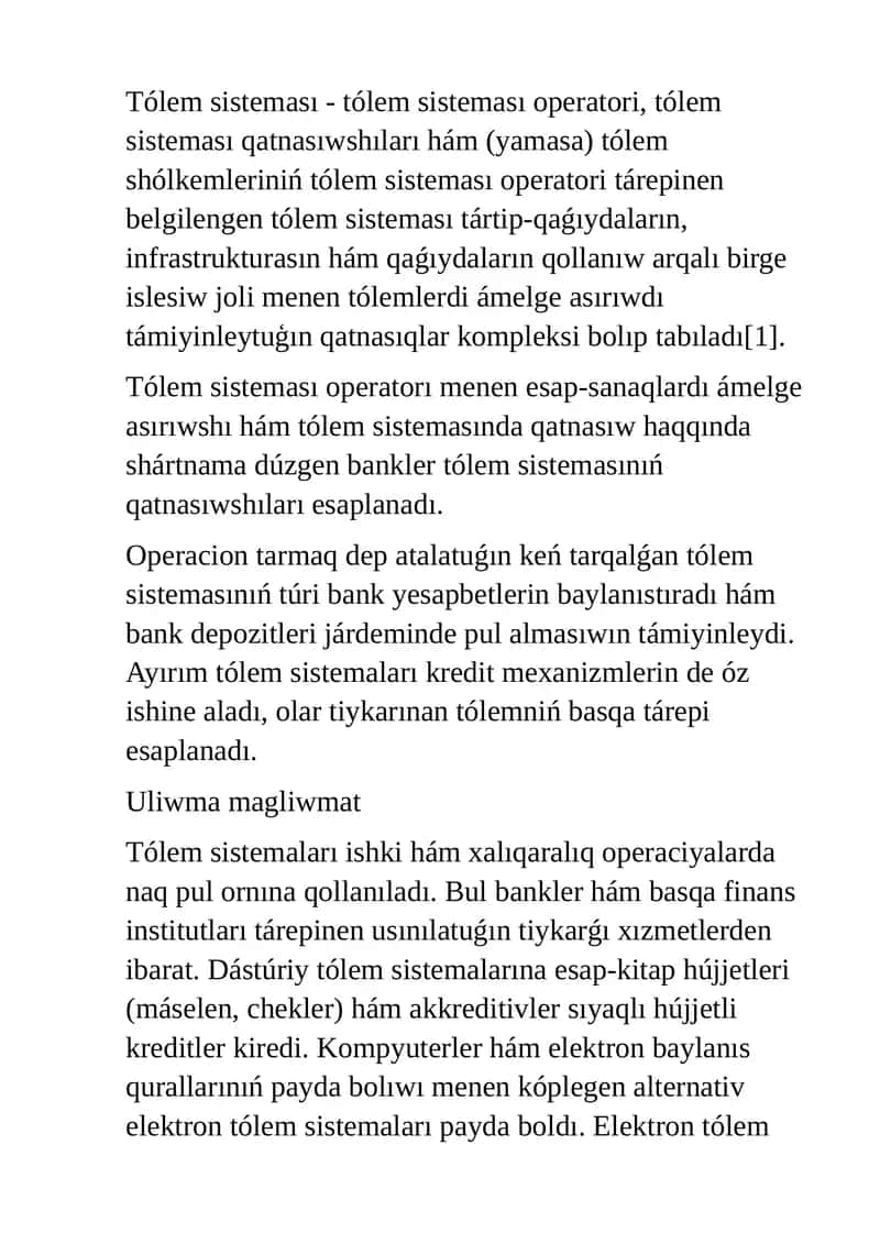 Tólem sisteması 1