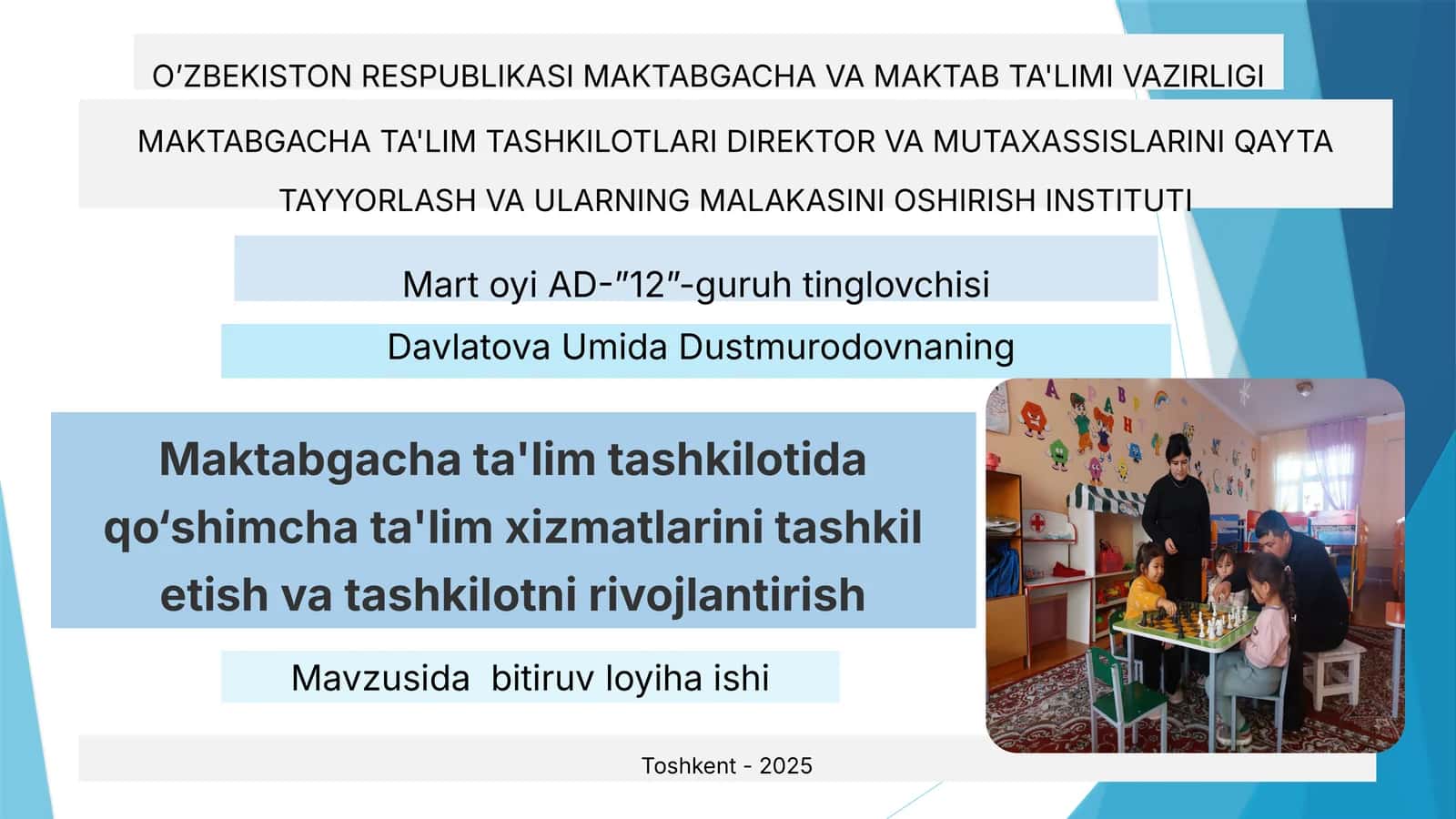 Taʼlim sohasida qoshiyservislar 1