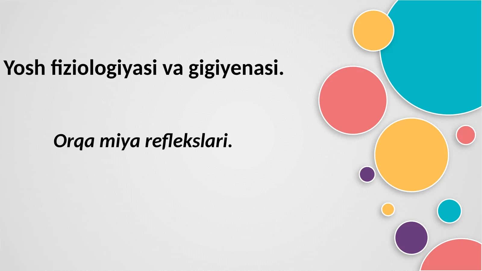 Yoshfiziologiyasivagigiyenasi 1