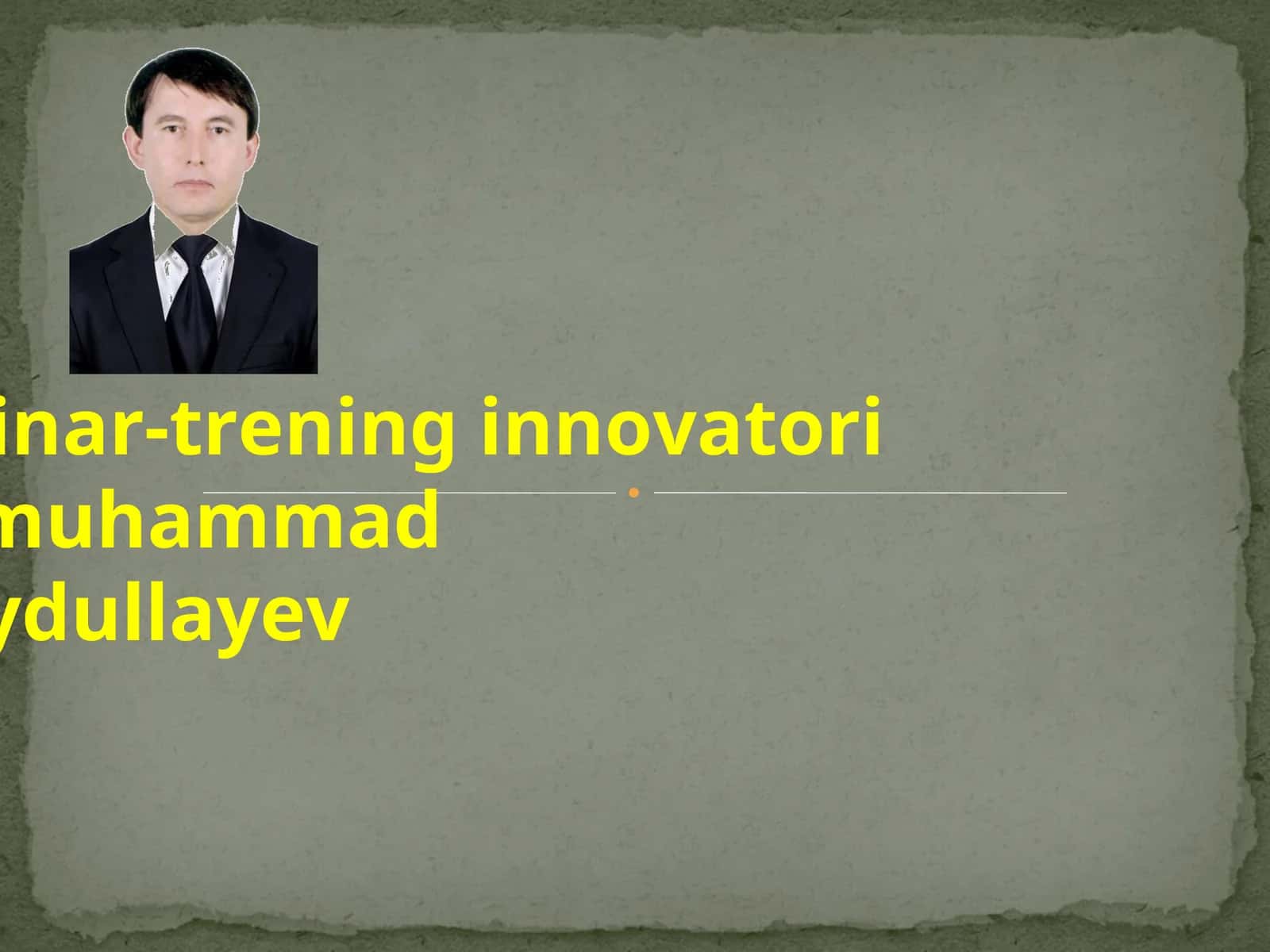 O‘quv jarayonida interfaol usullardan foydalanish 1