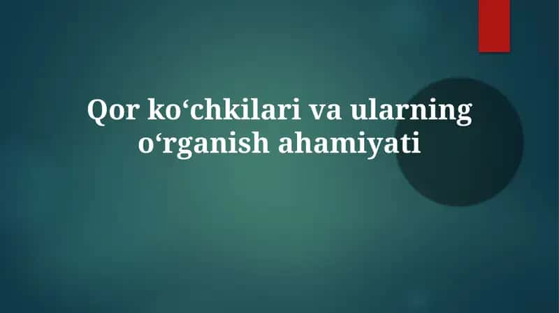 Yer silkinishlariga ta'sir qiluvchi omillar 1
