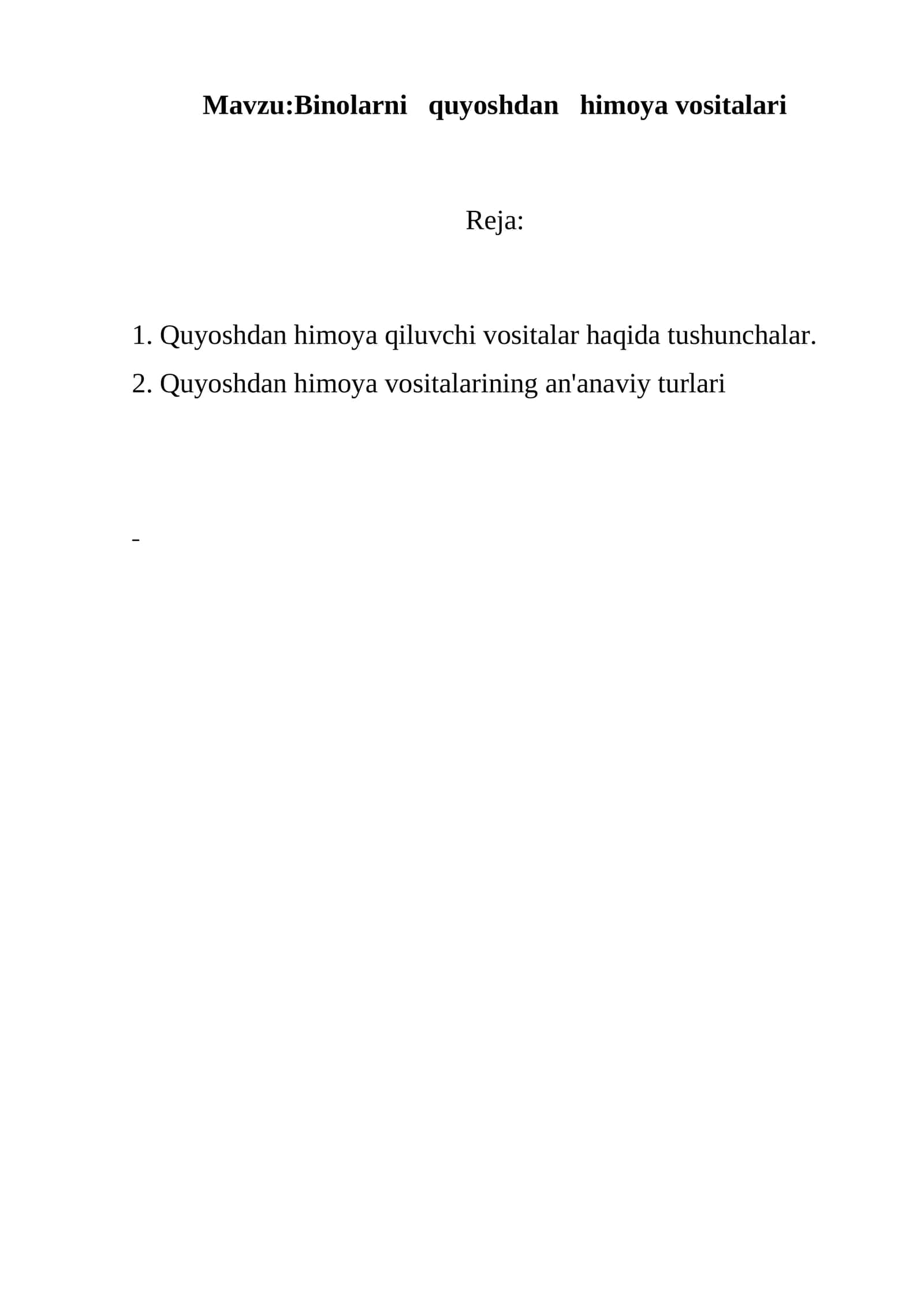 Binolarni quyoshdan himoya vositalari 1