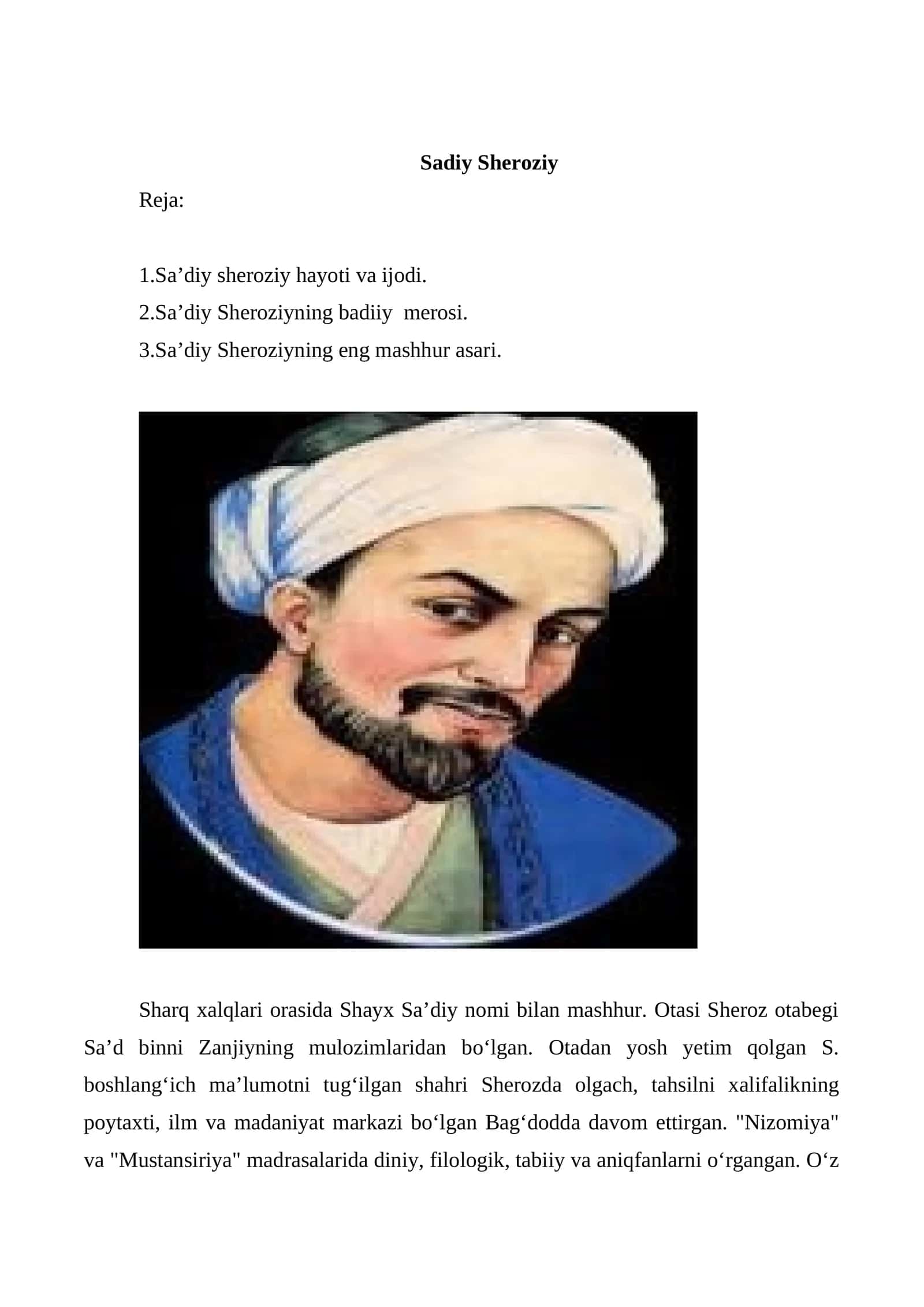 Sadiy Sheroziy 1