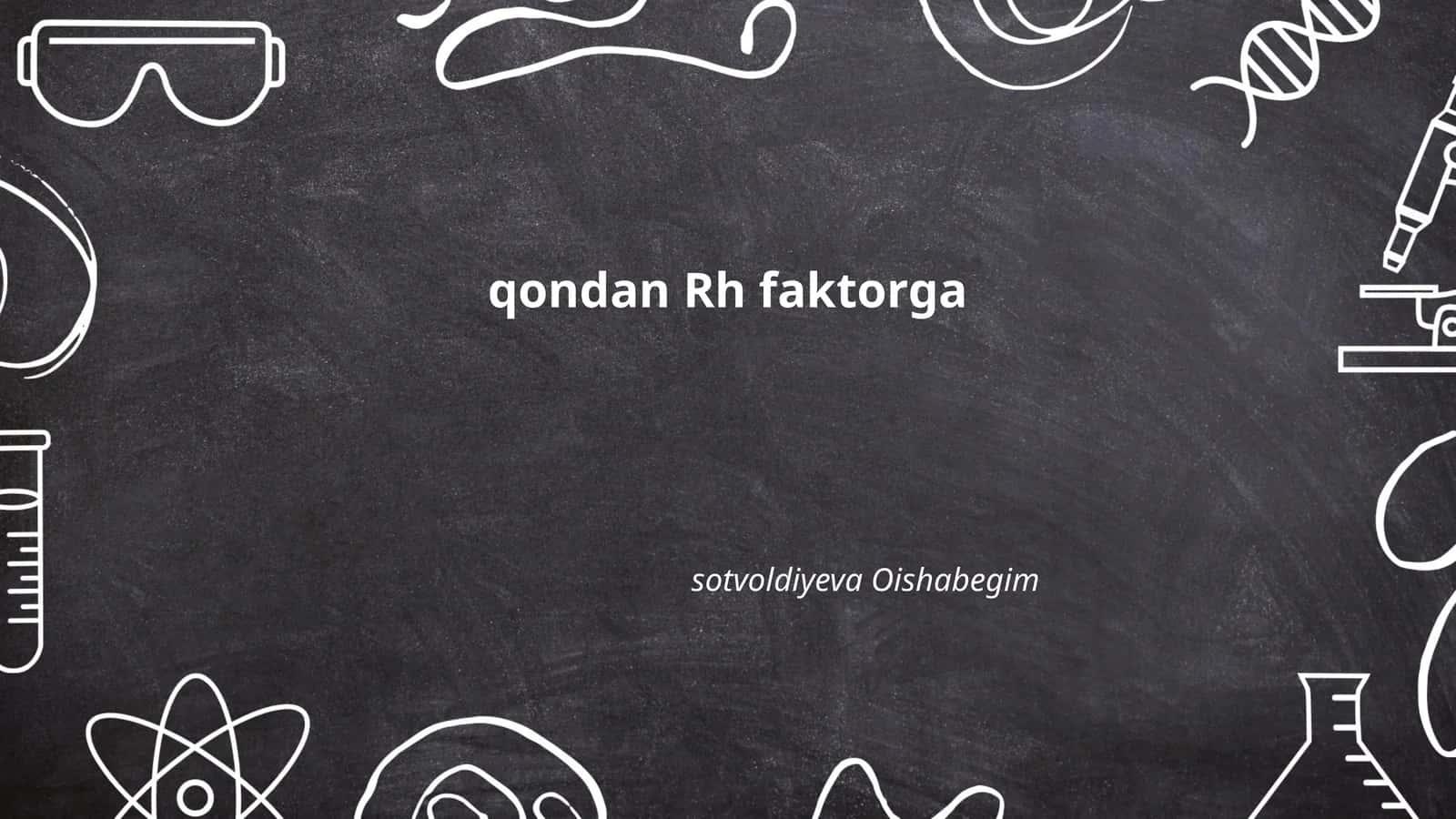 Rh faktor 1