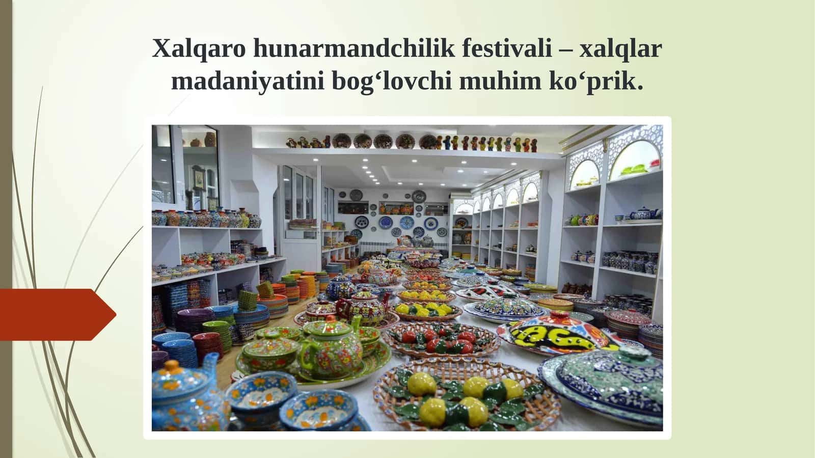 Xalqaro hunarmandchilik festivali 1