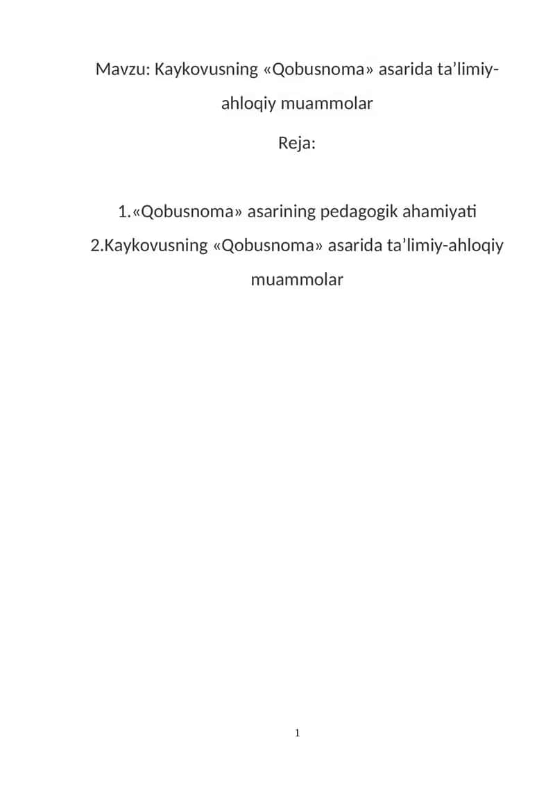 QOBUSNOMA 1