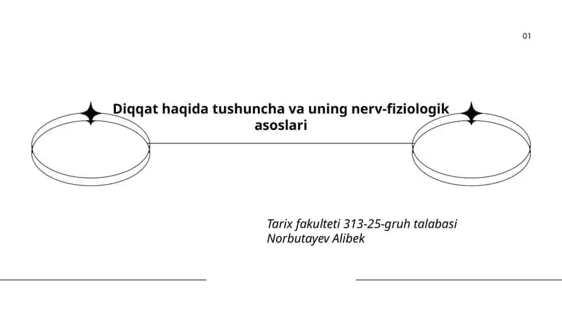 Diqqat haqida tushuncha va uning nerv-fiziologik asoslari 1
