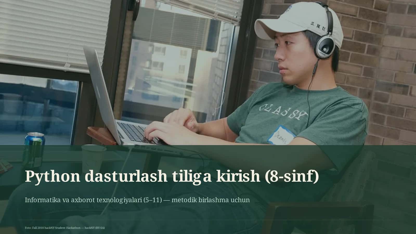 Python dasturlash tiliga kirish (8-sinf) 1
