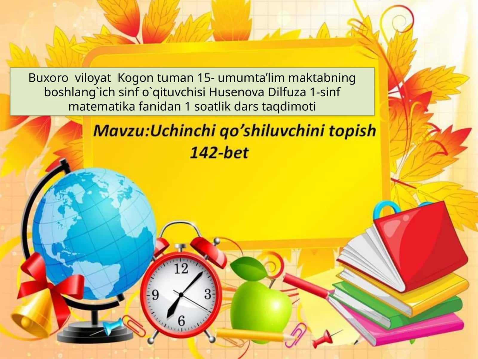 1 dan 10 gacha boʻlgan sonlar 1