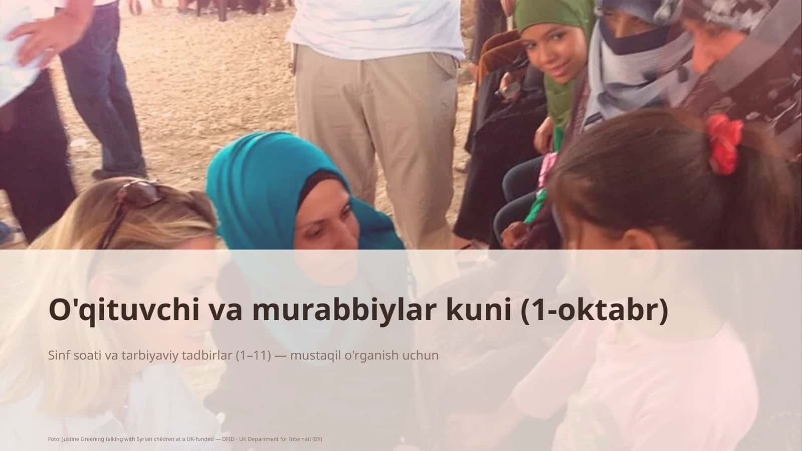 Sinf soati va tarbiyaviy tadbirlar 1