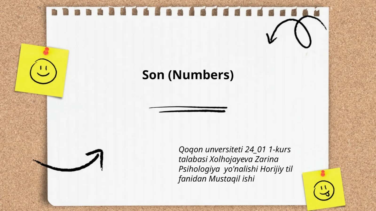 Counting Numbers 1