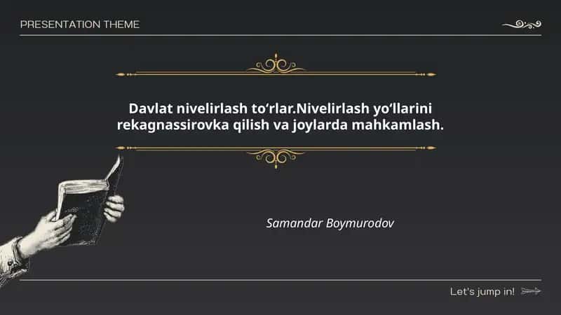 Davlat nivelirlash to'rlar 1