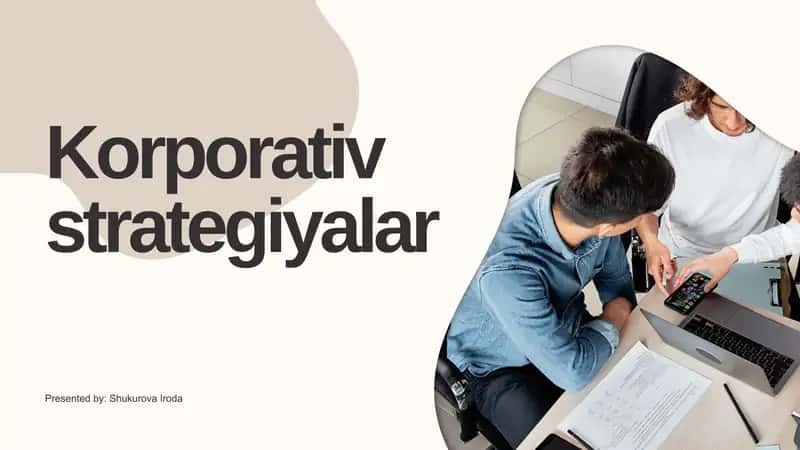 Korporativ strategiyalar 1