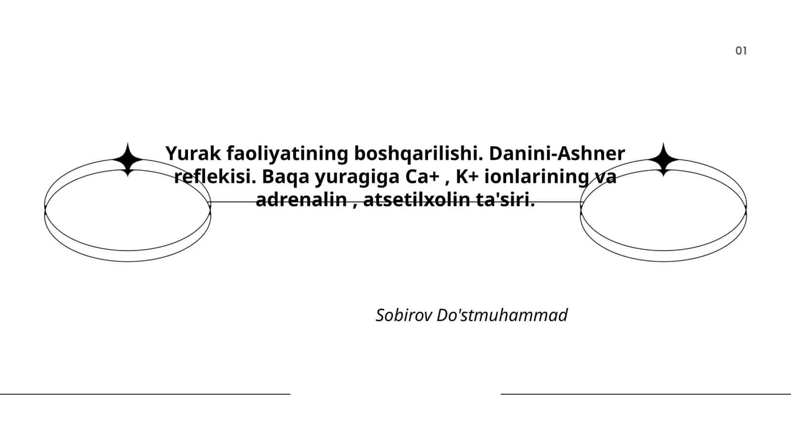 Yurak faoliyatining boshqarilishi 1