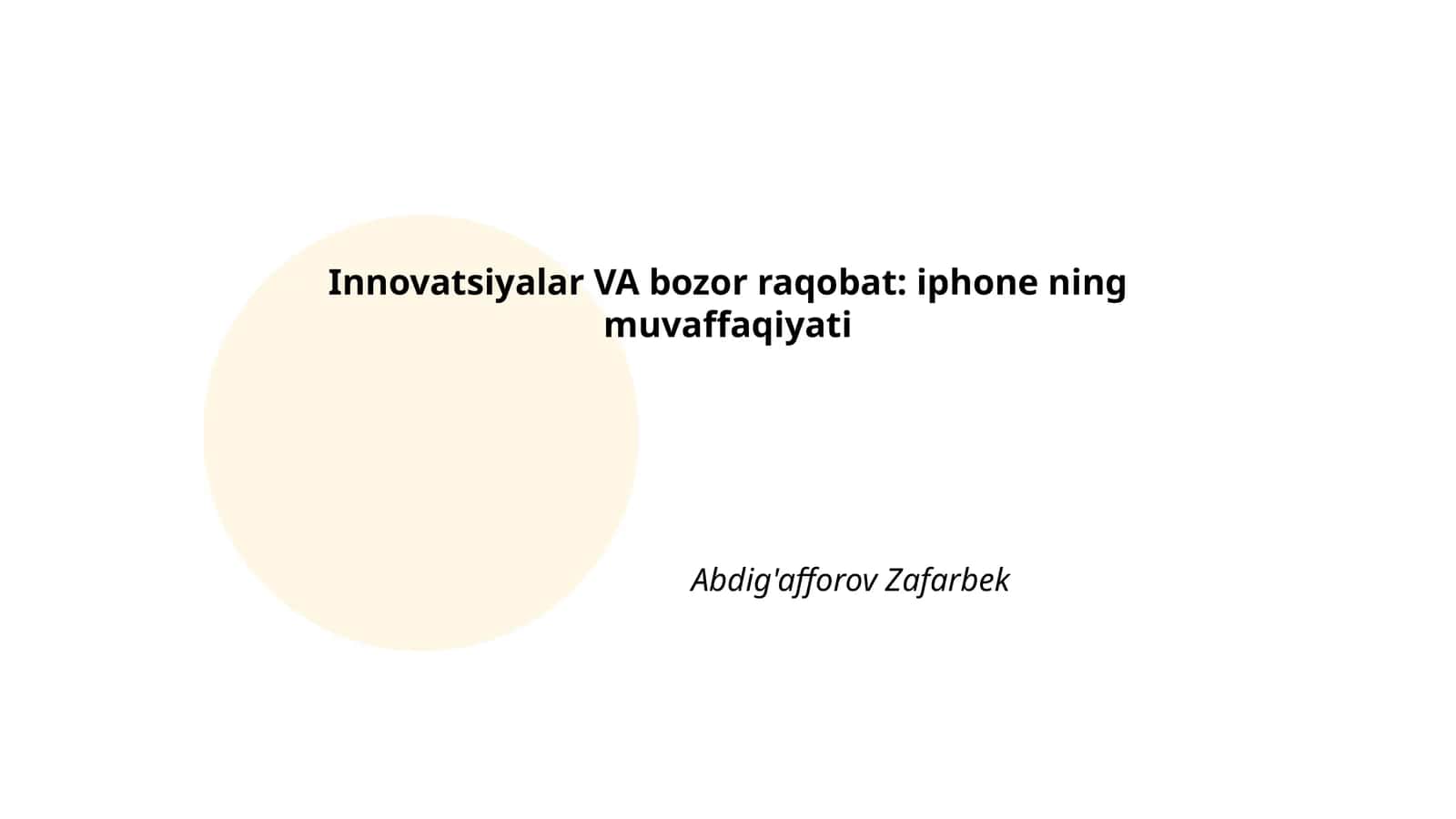 iPhone dizayn va ergonomikasi 1