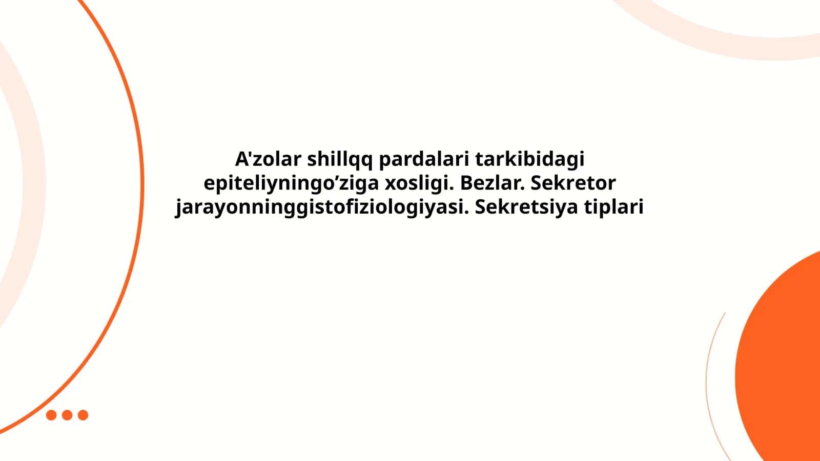 A'zolar shillqq pardalari tarkibi 1
