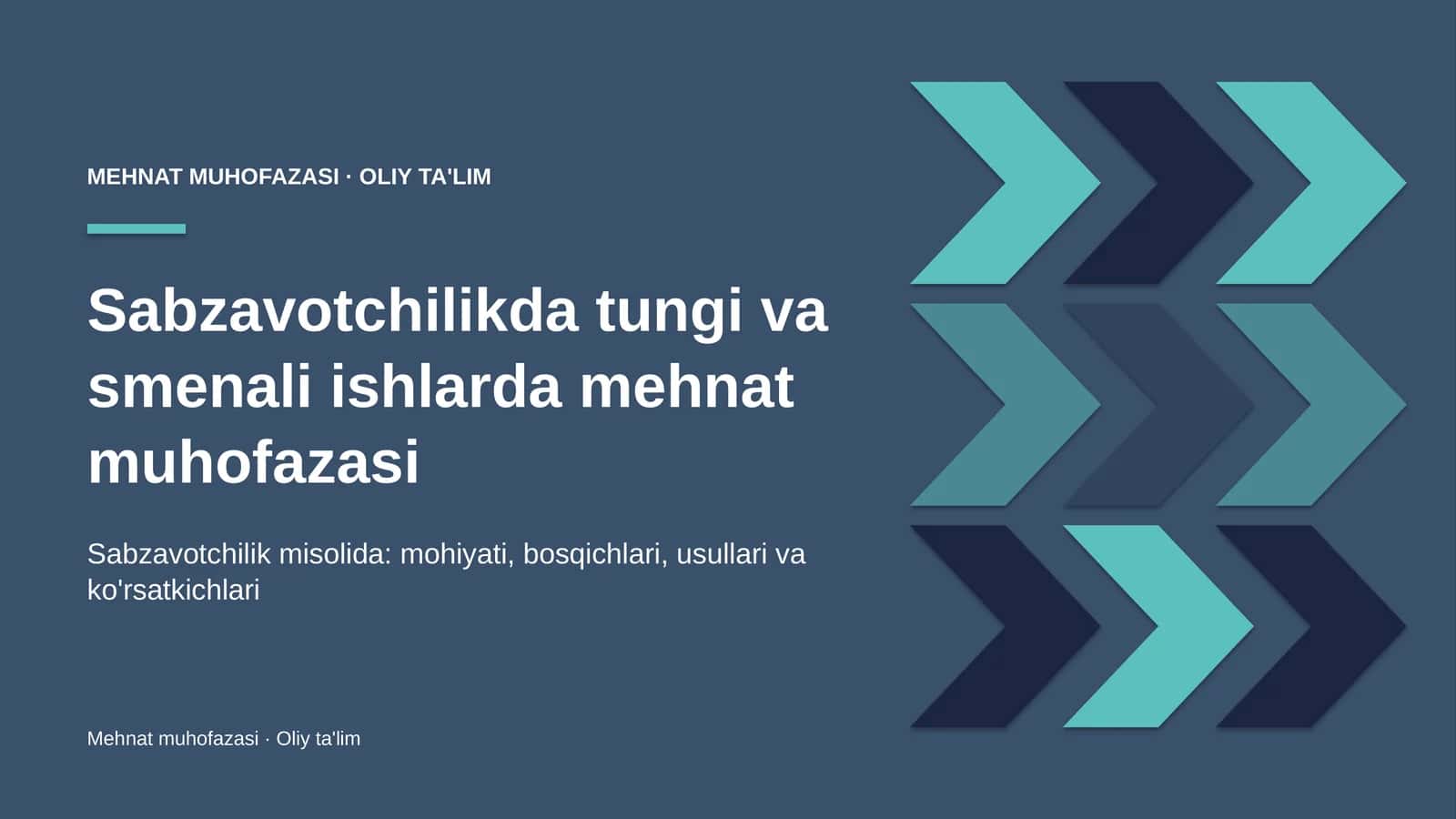 sabzavotchilikda tungi va smenali ishlarda mehnat muhofazasi 9805 1