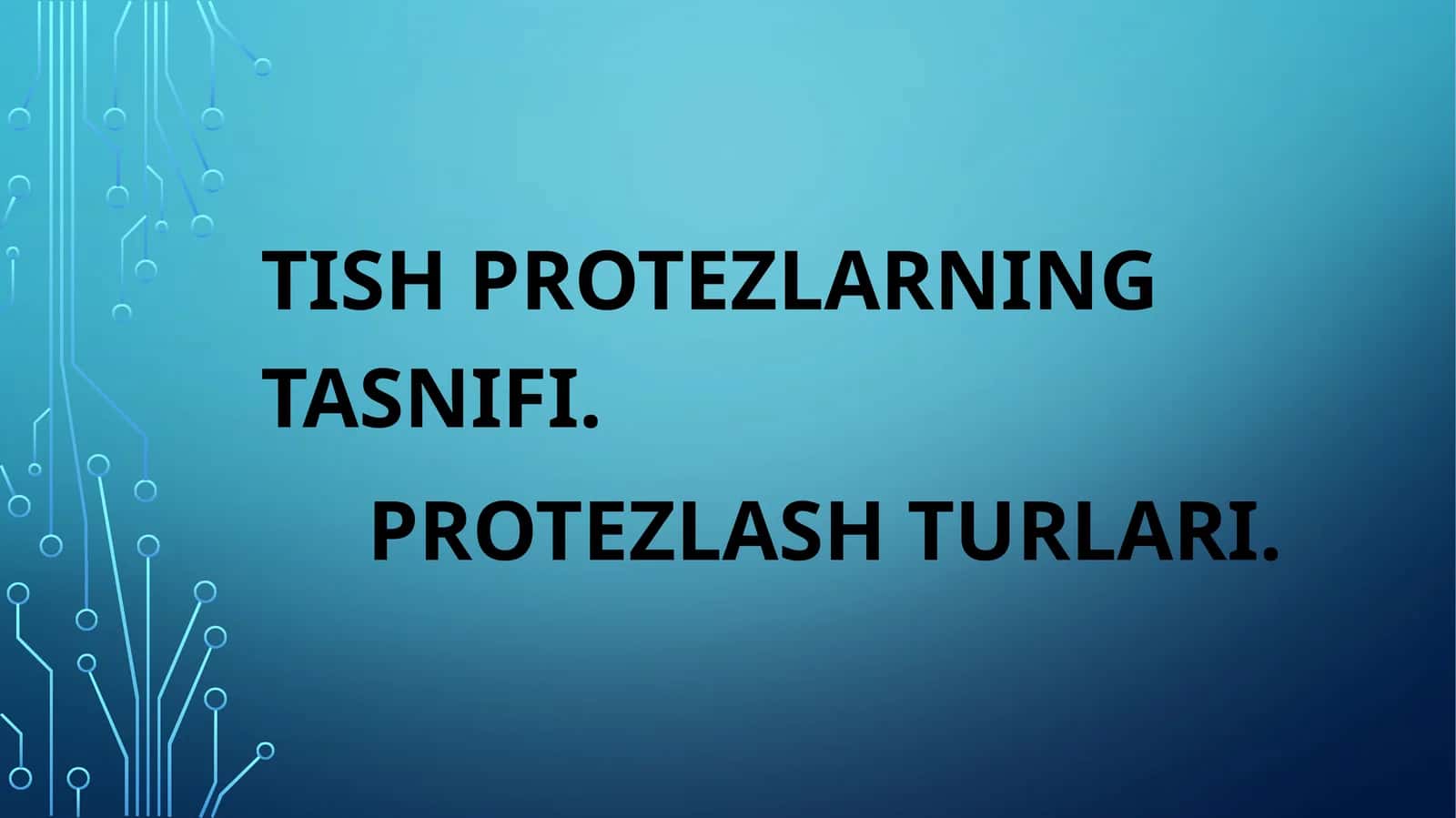 Tishprotezlarning tasnifi 1