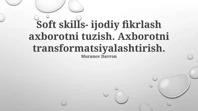 Mind mapping texnikasi 1