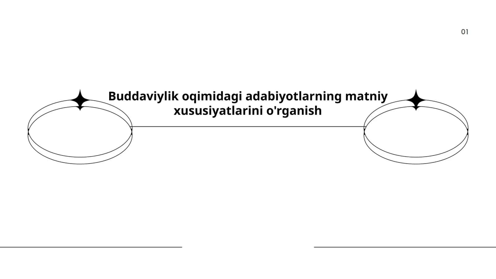Buddaviylik oqimidagi adabiyotlarning matniy xususiyatlarini o'rganish 1