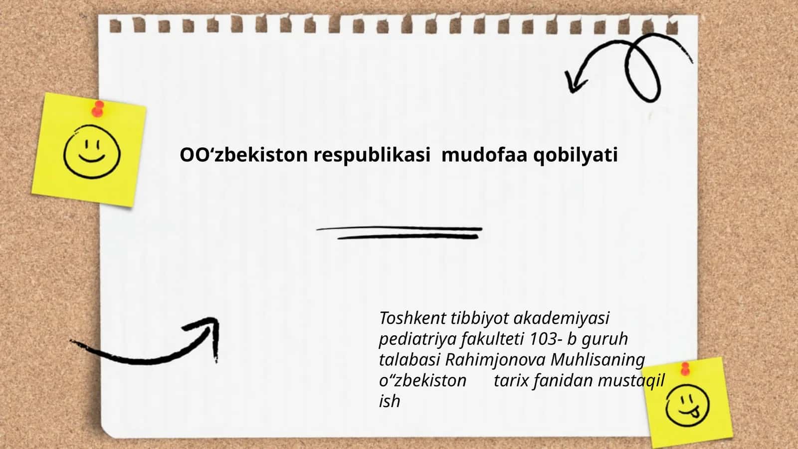 OOʻzbekiston respublikasi mudofaa qobilyati 1