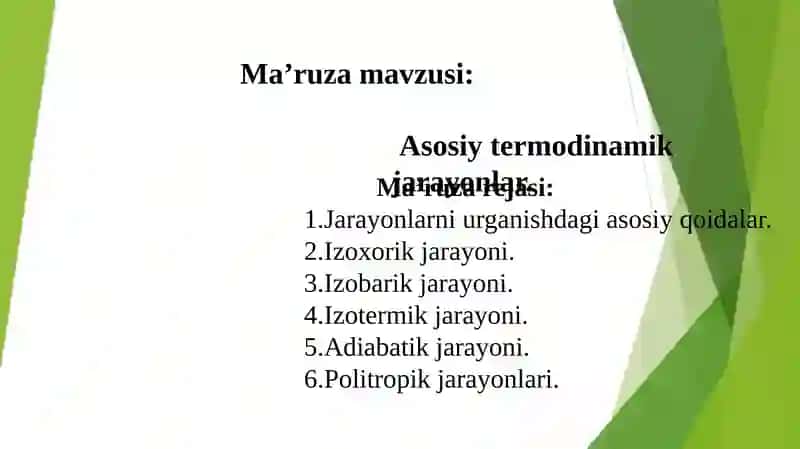 Izoxorik jarayoni