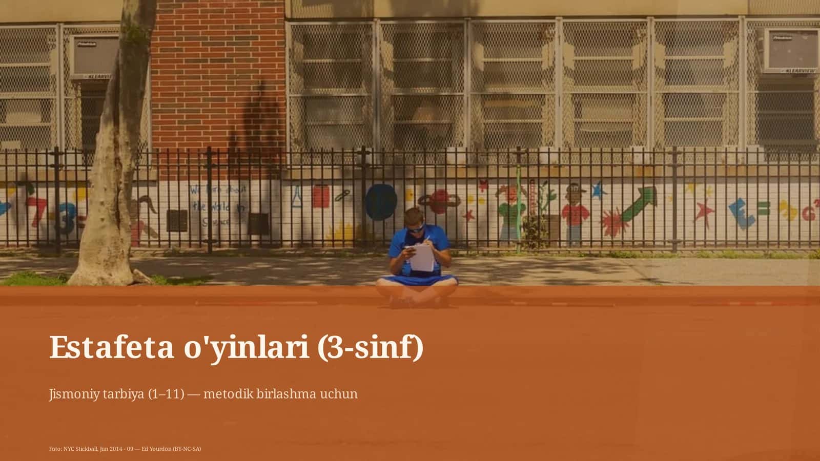 Estafeta o'yinlari (3-sinf) 1