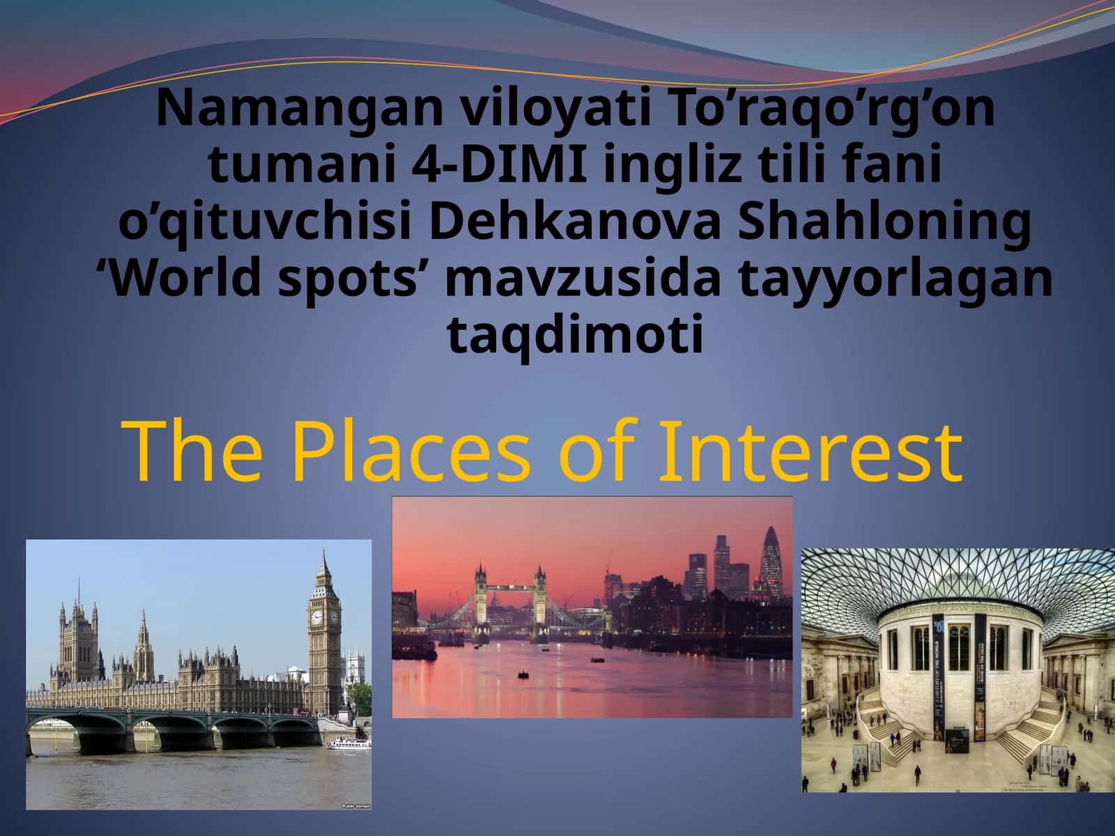 'World spots’ 1