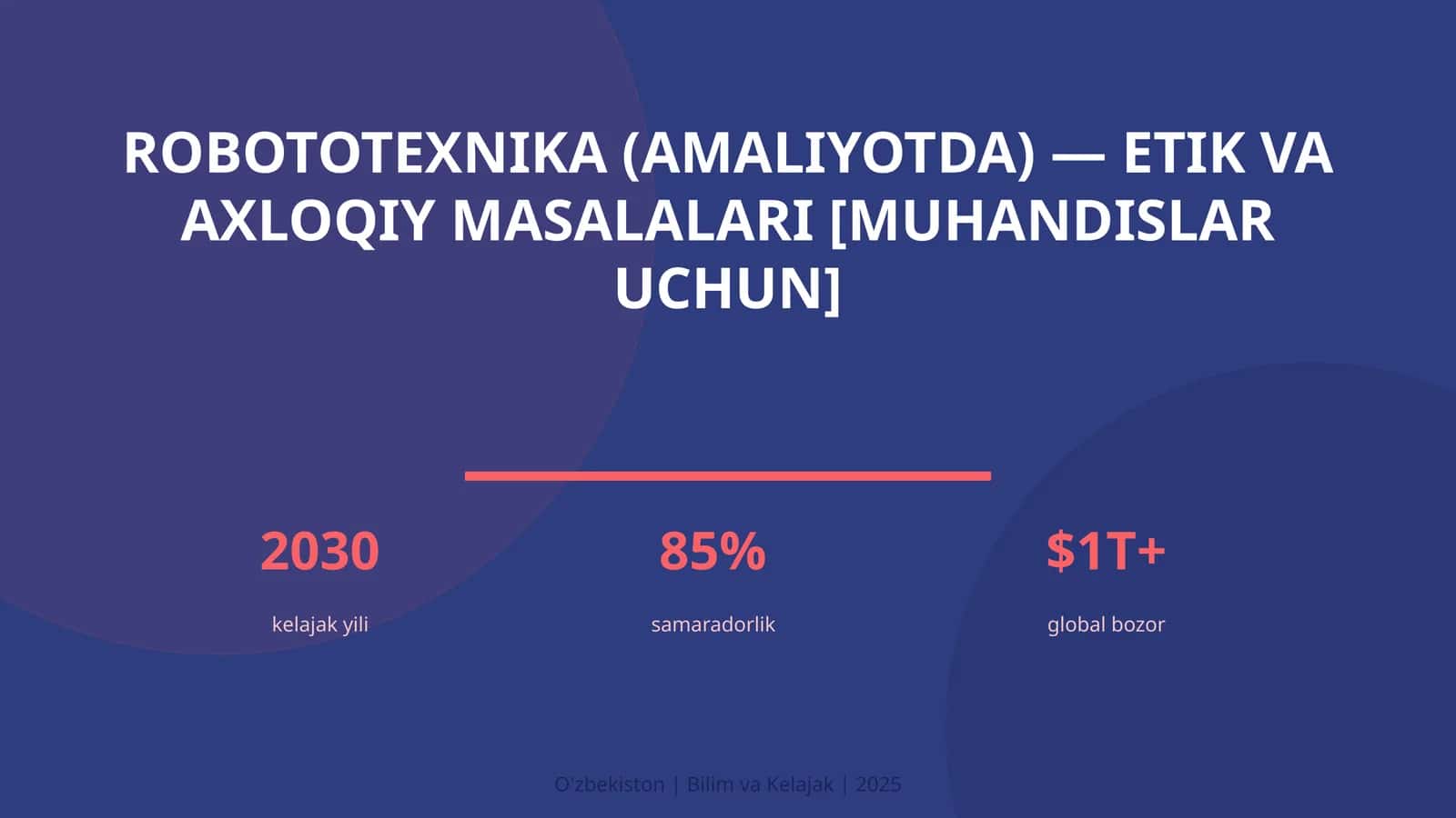 Robototexnika (amaliyotda) — etik va axloqiy masalalari [muhandislar uchun] 1