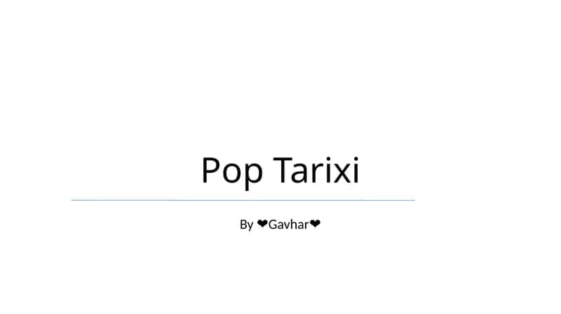 Pop Tarixi 1